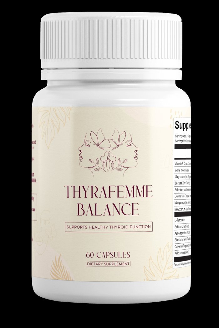 ThyraFemme Balance™ — 14-in-1 natural thyroid support supplement for women